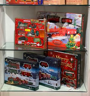 XMAS TREE TRAINS WITH LIGHTSOUND - 201-7800036